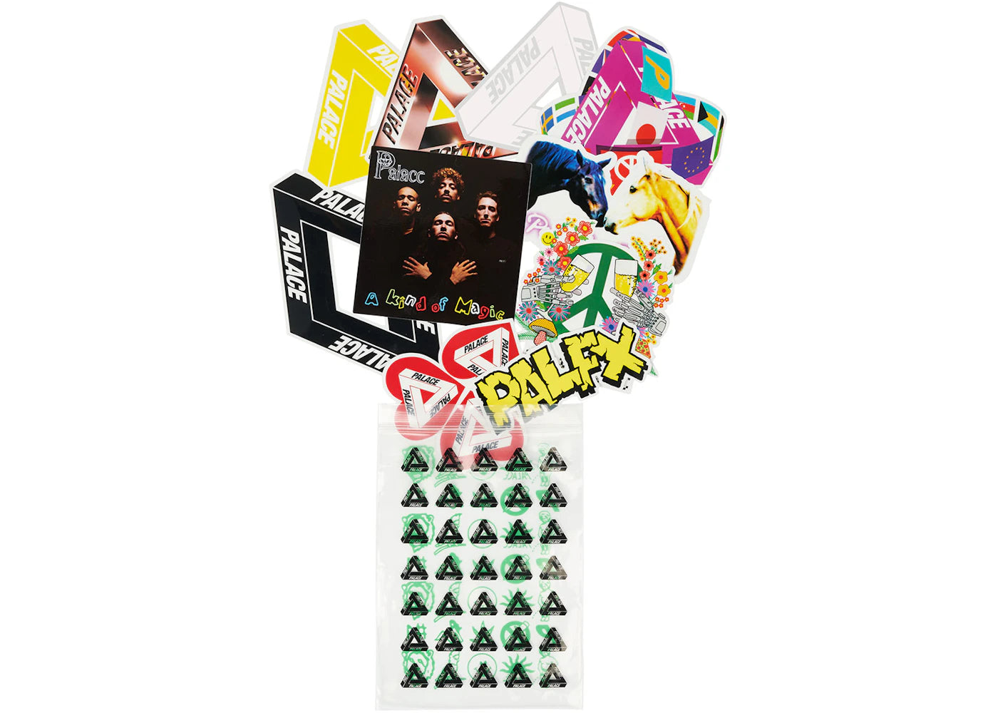 Palace Summer Sticker Pack Multi