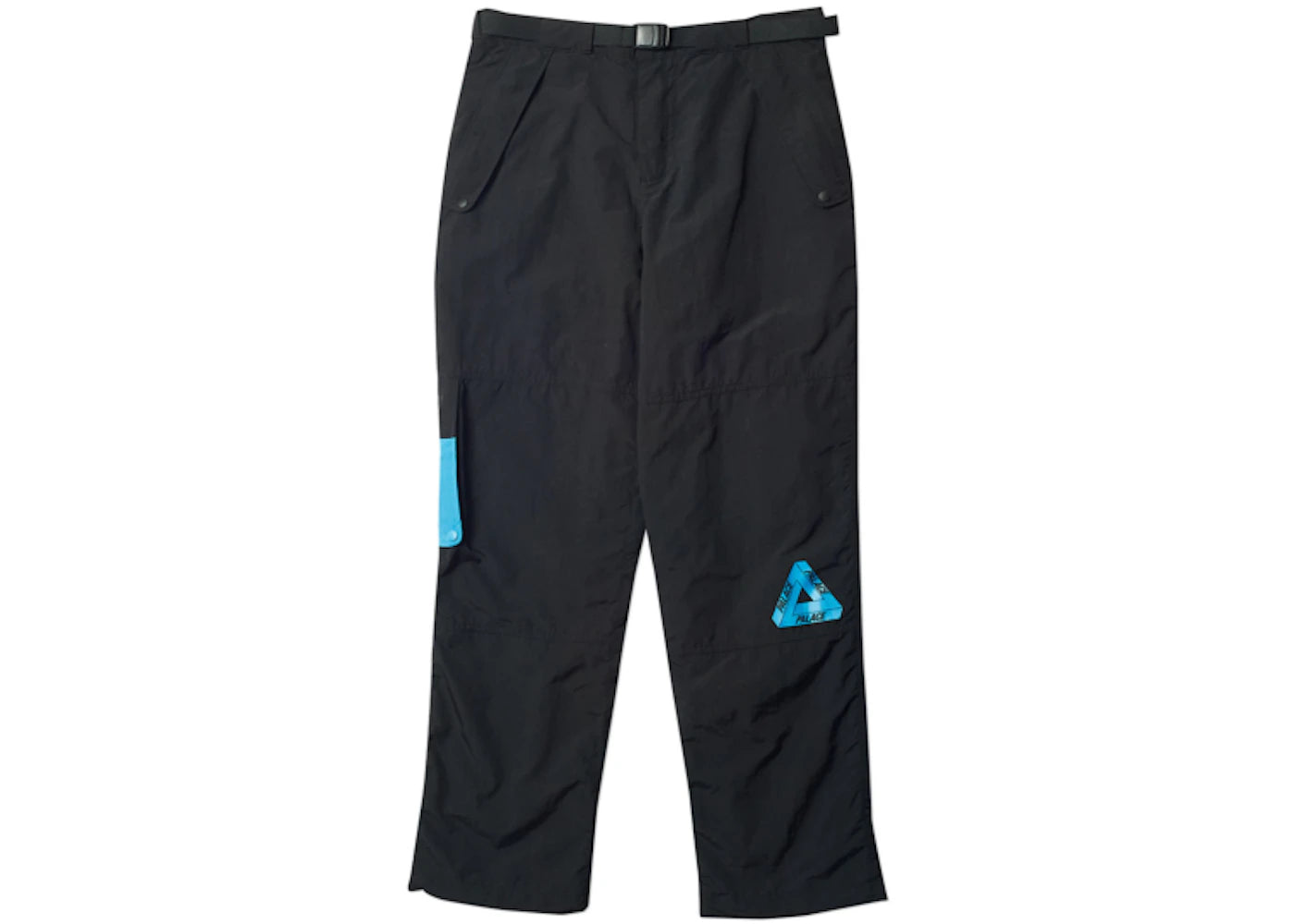 Palace Supplex Shell Bottoms Black/Blue