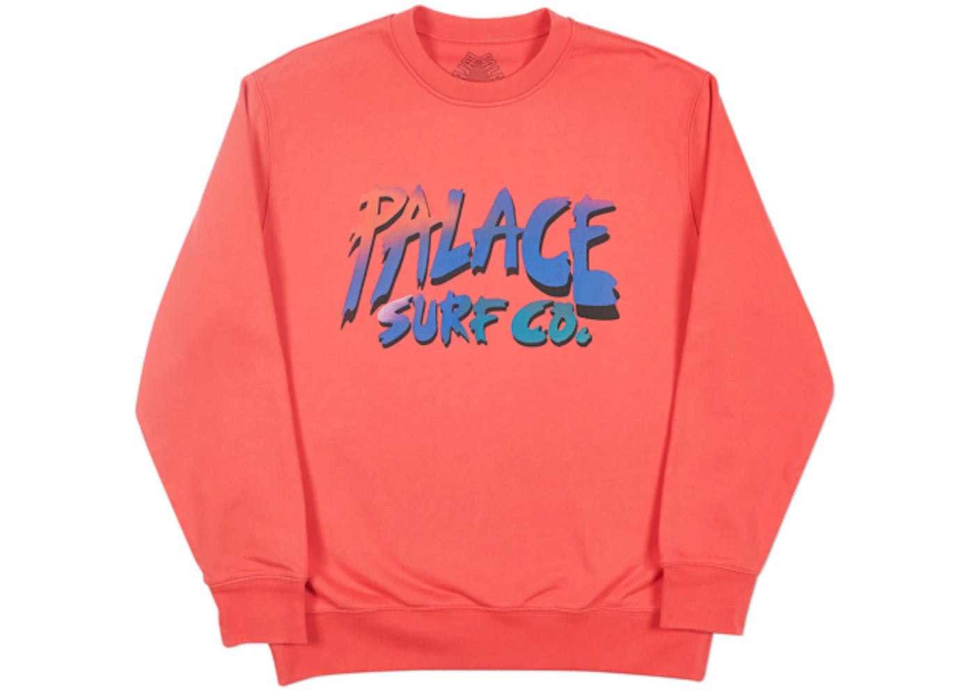 Palace Surf Co Crew Light Red