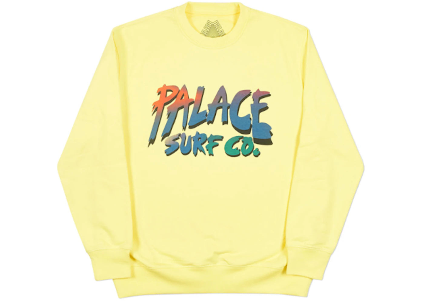 Palace Surf Co Crew Light Yellow