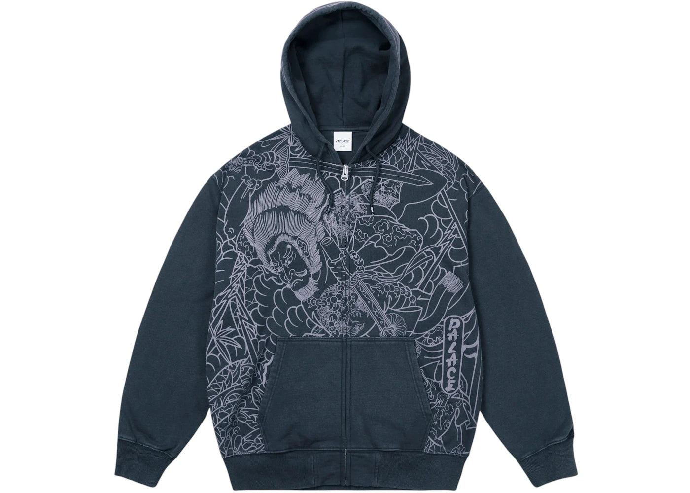 Palace Susanoo Zip Hood Navy