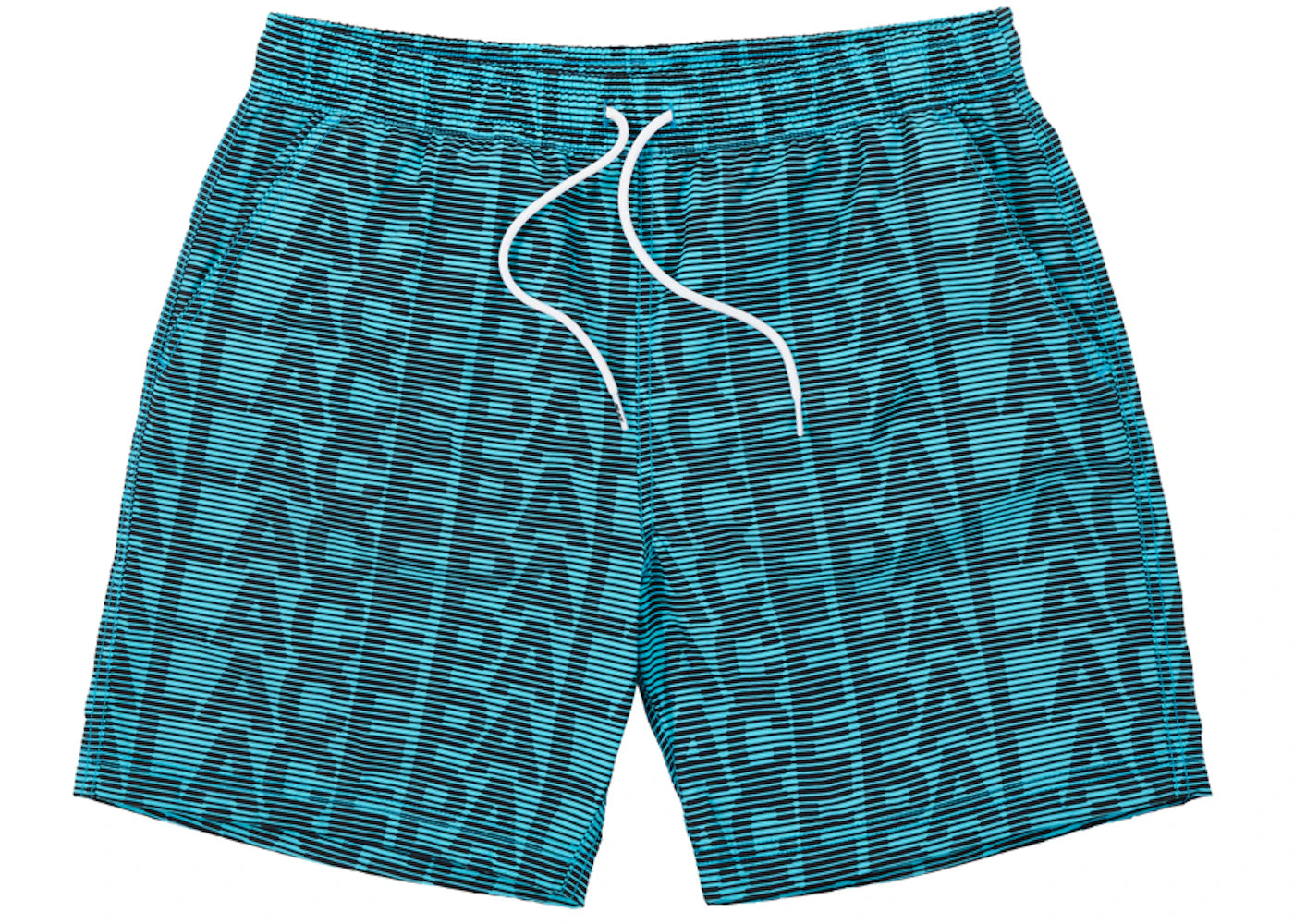 Palace Swim Shorts Cyan