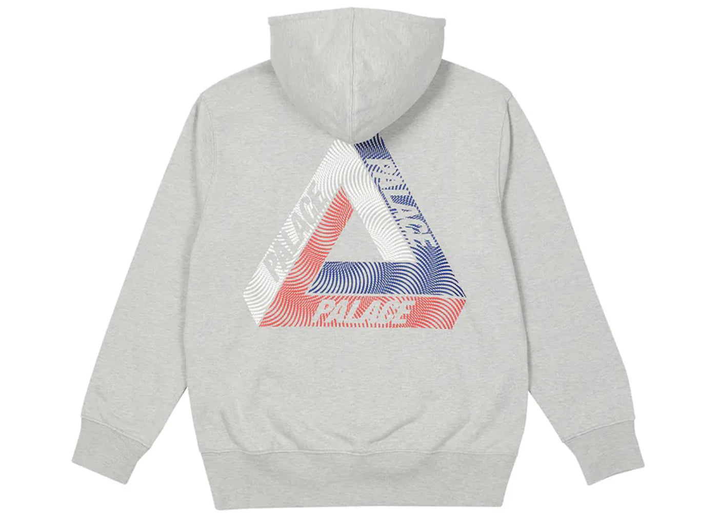 Palace Swirl Tri-Ferg Hood Grey Marl