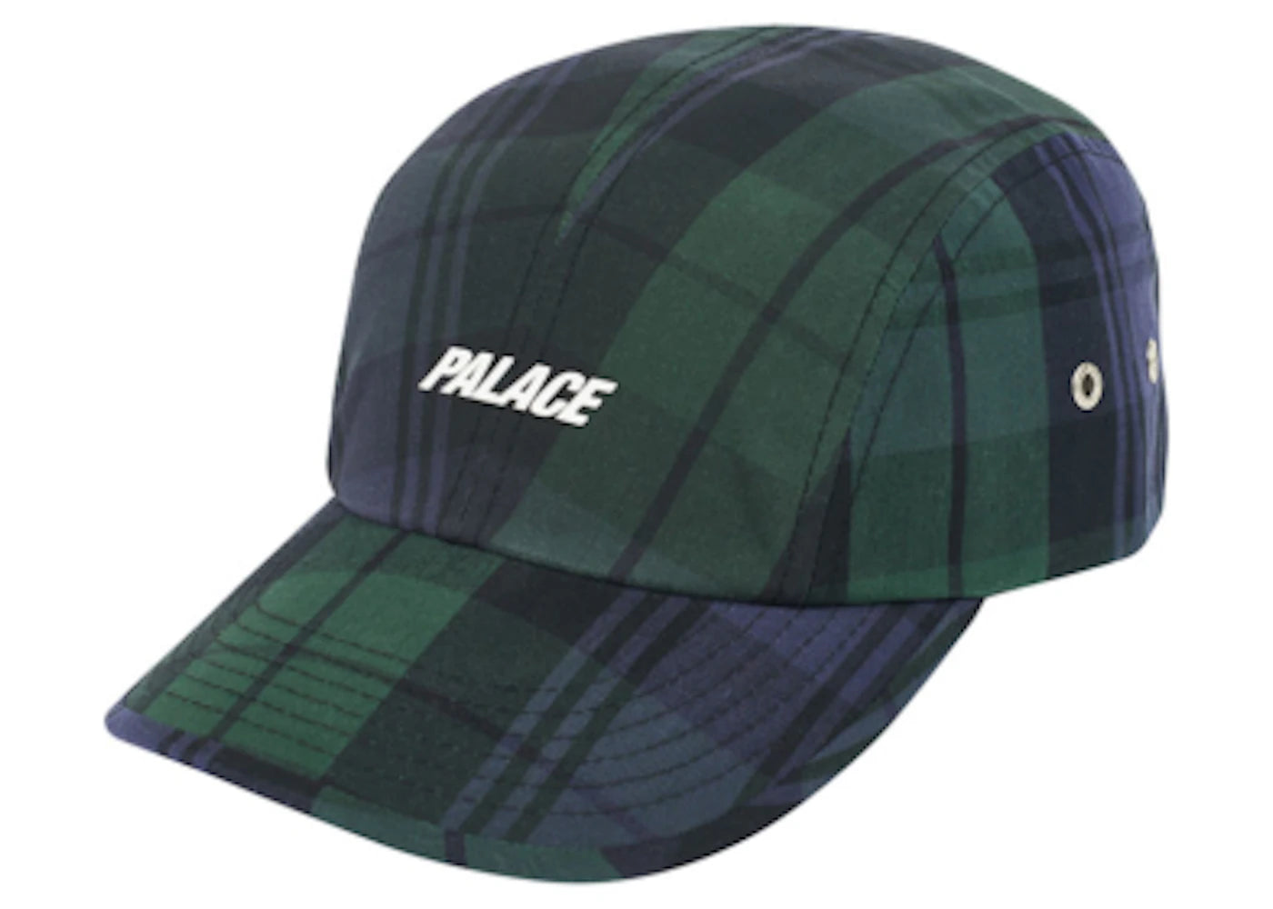 Palace T-Leaf Wax 4-Panel Dark Tartan Millerain