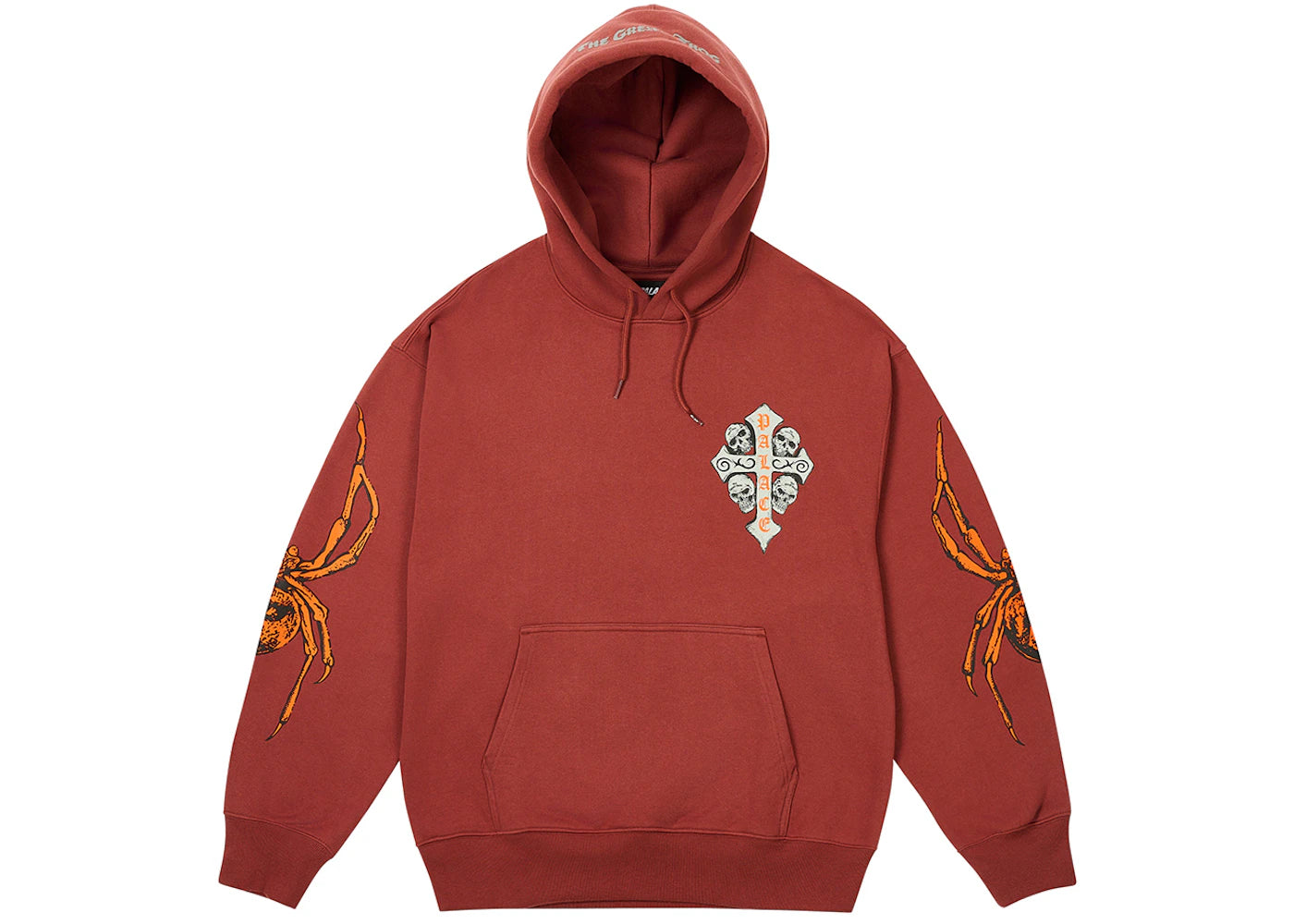 Palace TGF Hood Brown