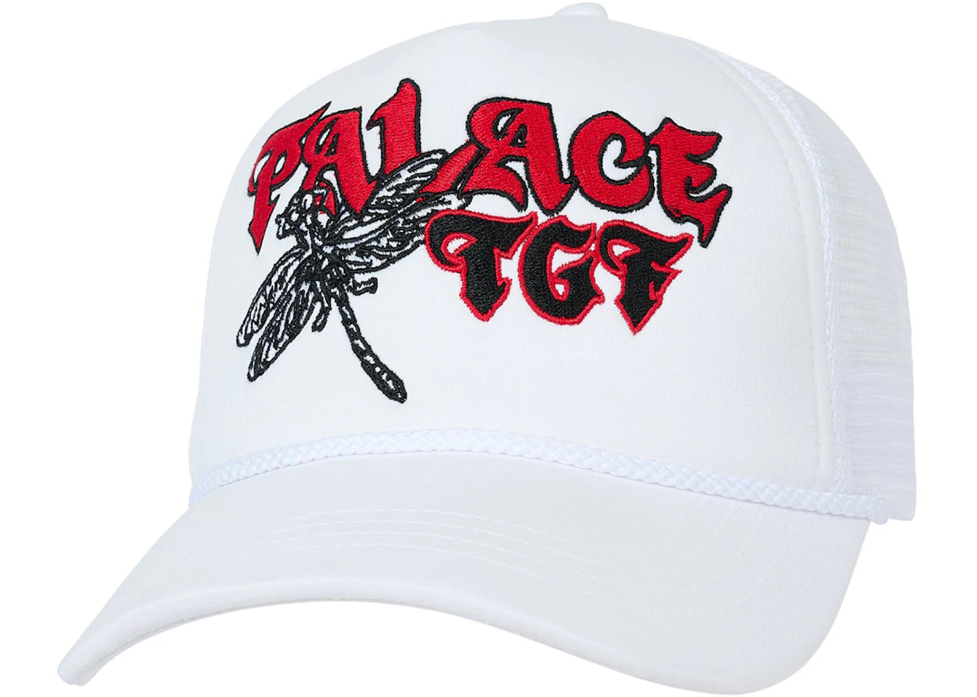 Palace TGF Trucker White