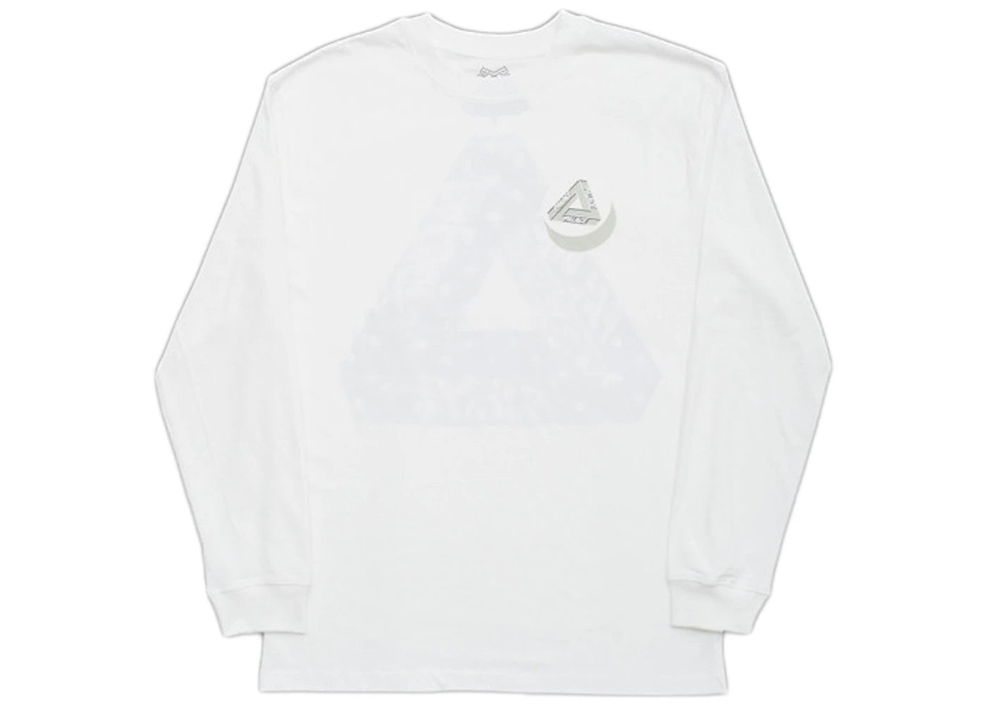 Palace Tablet Longsleeve T-shirt White