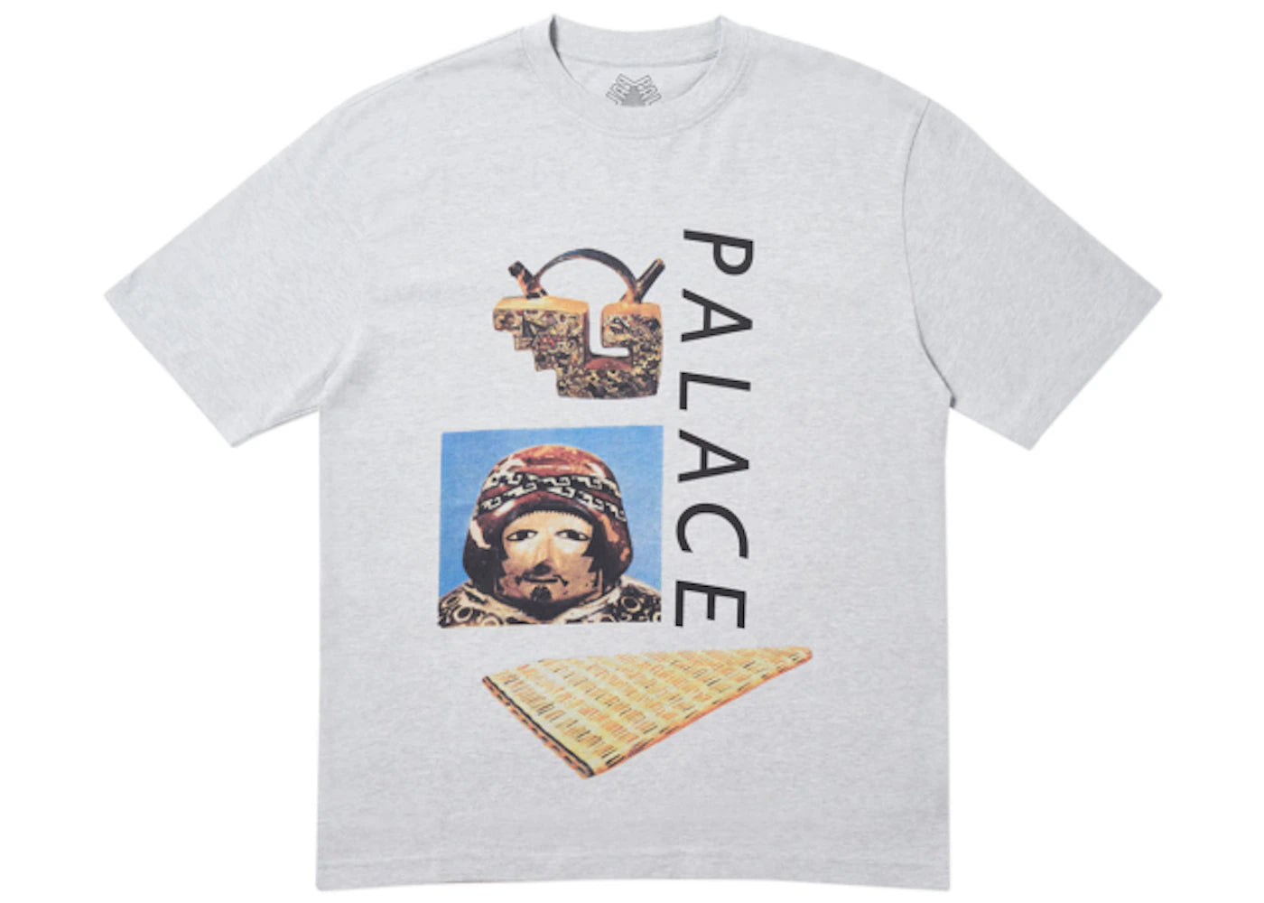 Palace Tactic T-shirt Grey Marl