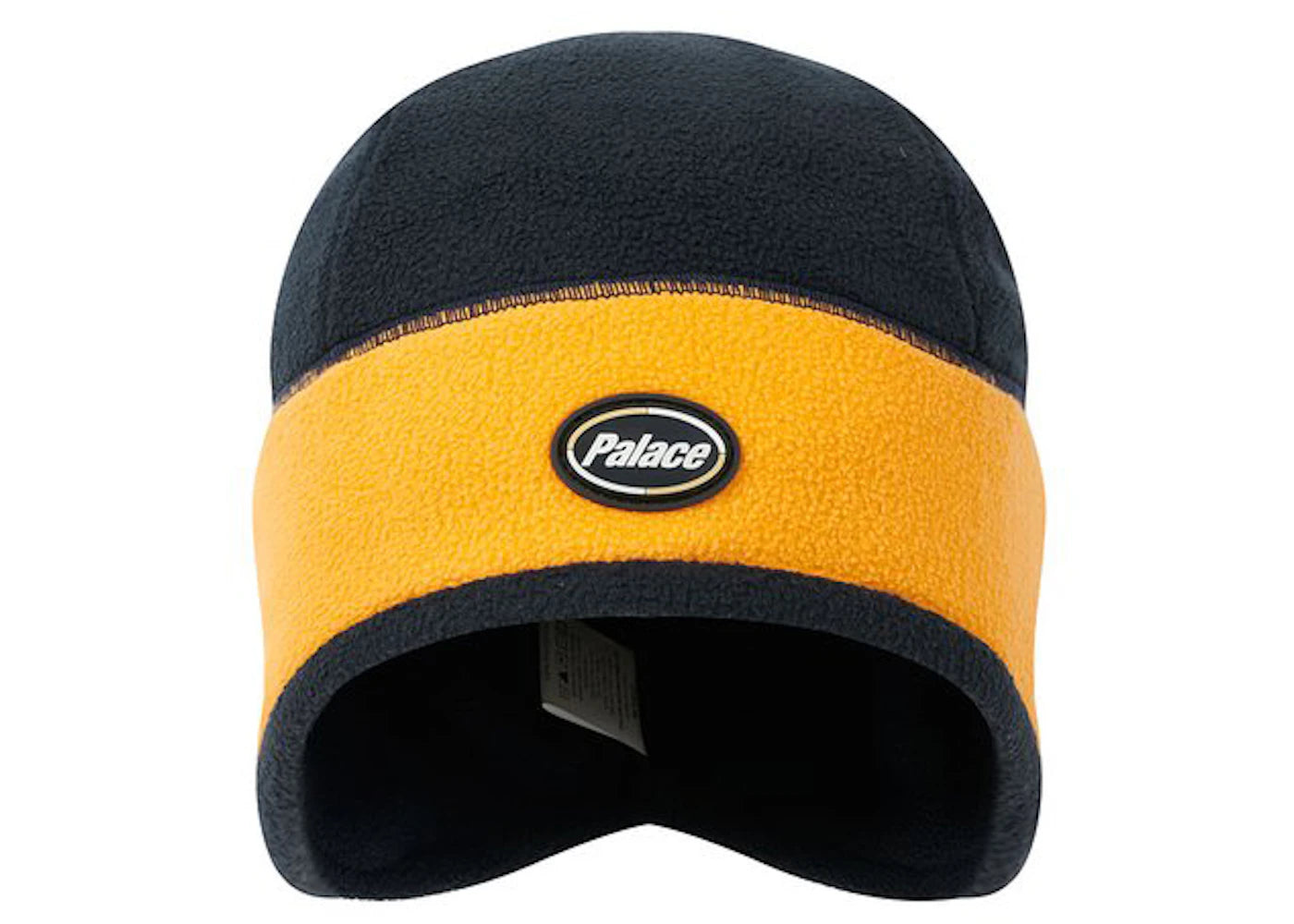 Palace Tech Fleece Beanie Navy/Orange