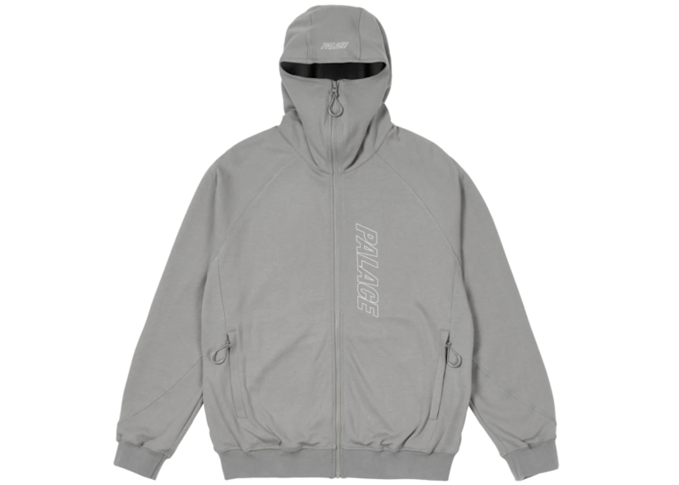 Palace Tech Fleece Hood Jacket Grey