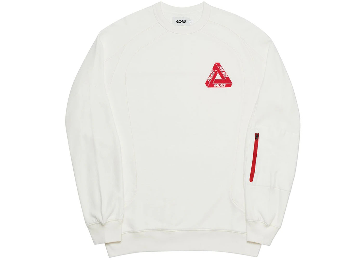 Palace Techie Ferg Crew White