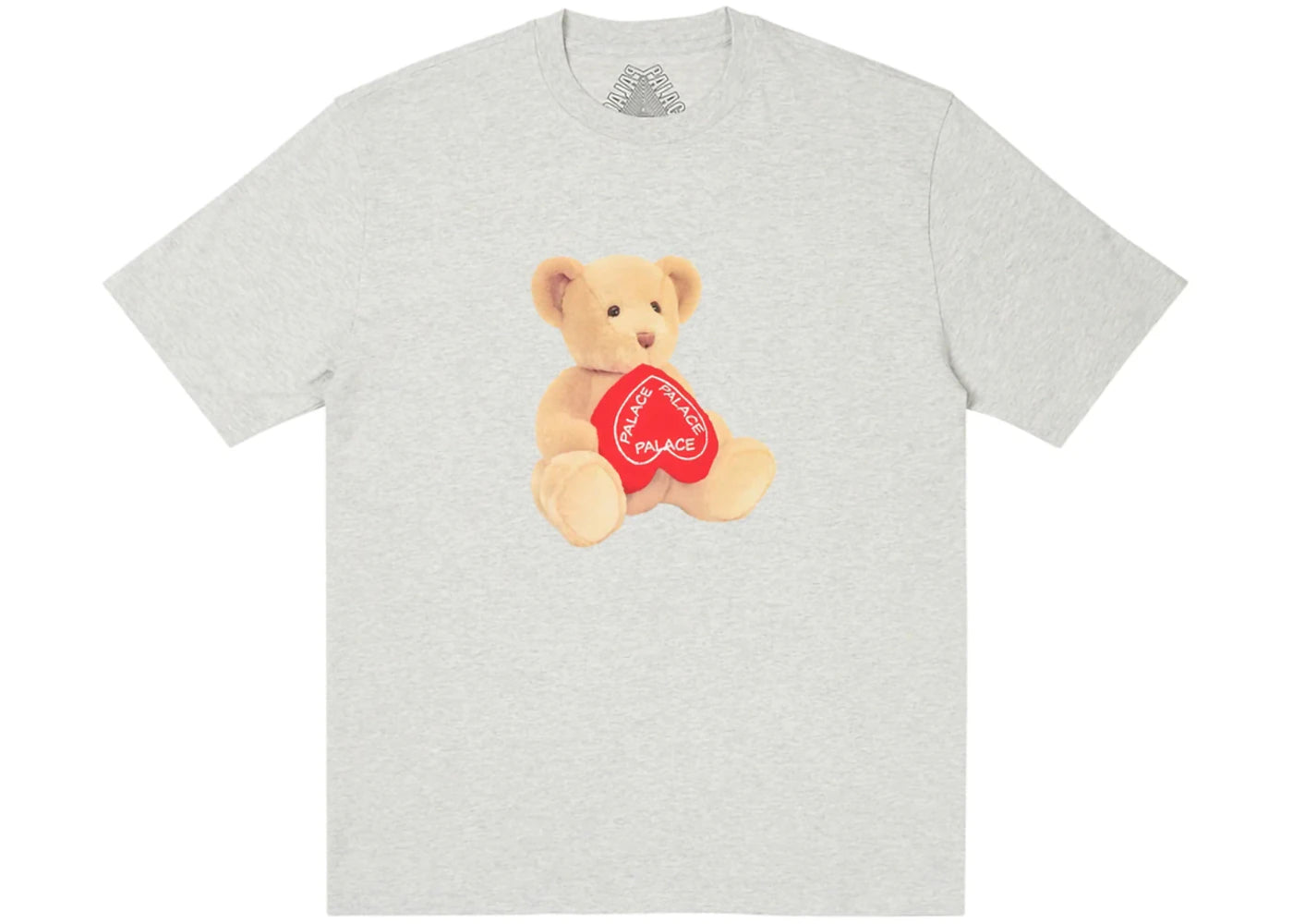 Palace Teddy T-shirt Grey Marl