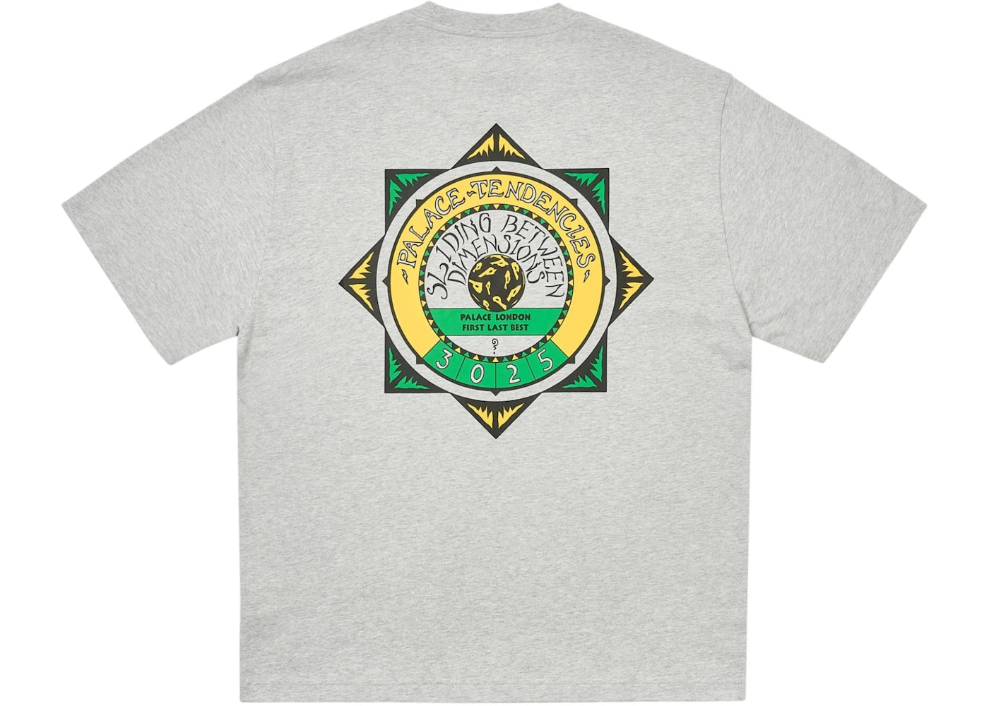 Palace Tendencies T-Shirt Grey Marl