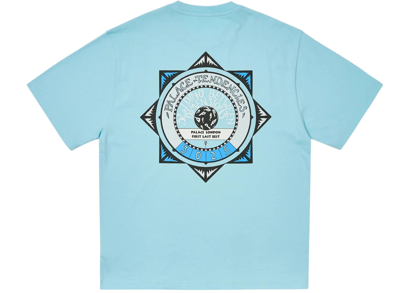 Palace Tendencies T-Shirt Skyline Blue