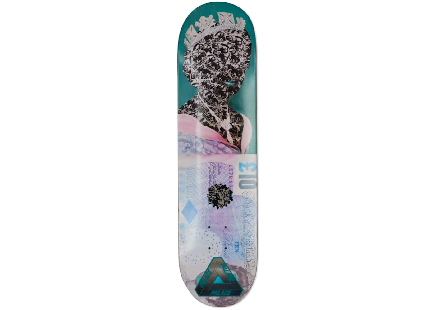 Palace Thames Score 8.2 Skateboard Deck Multi