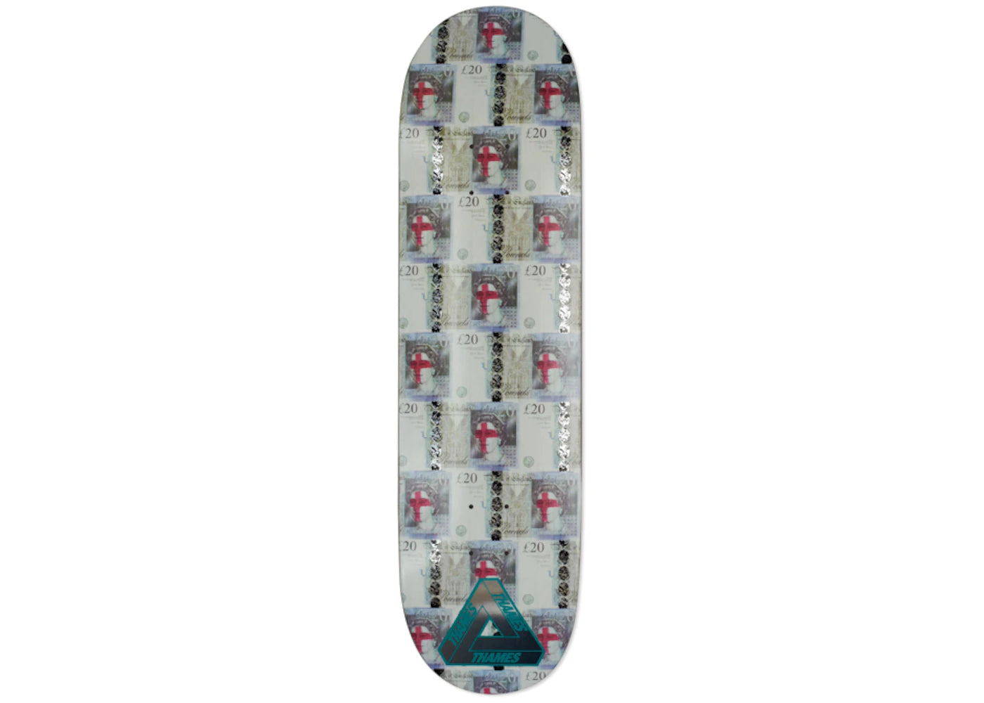 Palace Thames Tenner 8.3 Skateboard Deck Multi