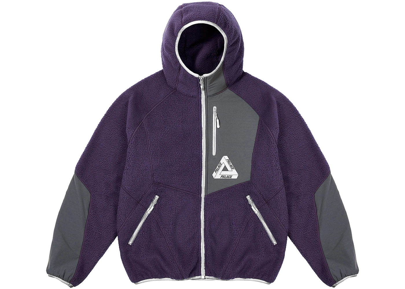 Palace Therma Fleece Jacket Purp