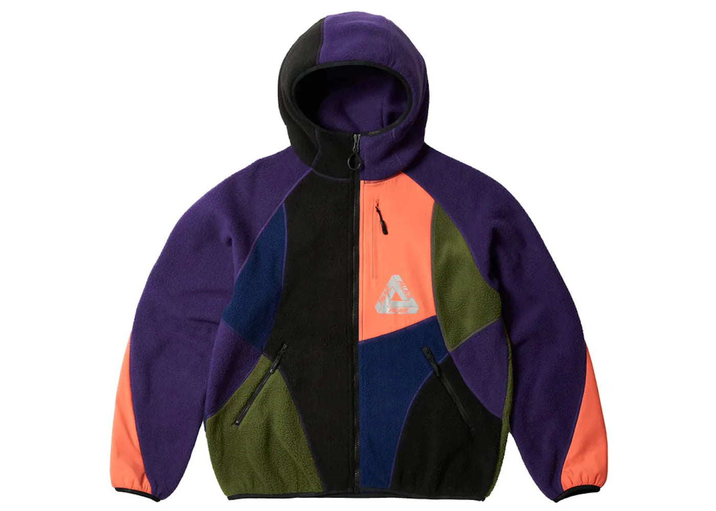 Palace Therma Hooded Fleece Jacket Multi