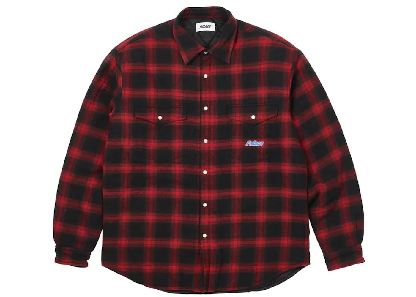 Palace Therma Yak Thinsulate Shirt Red