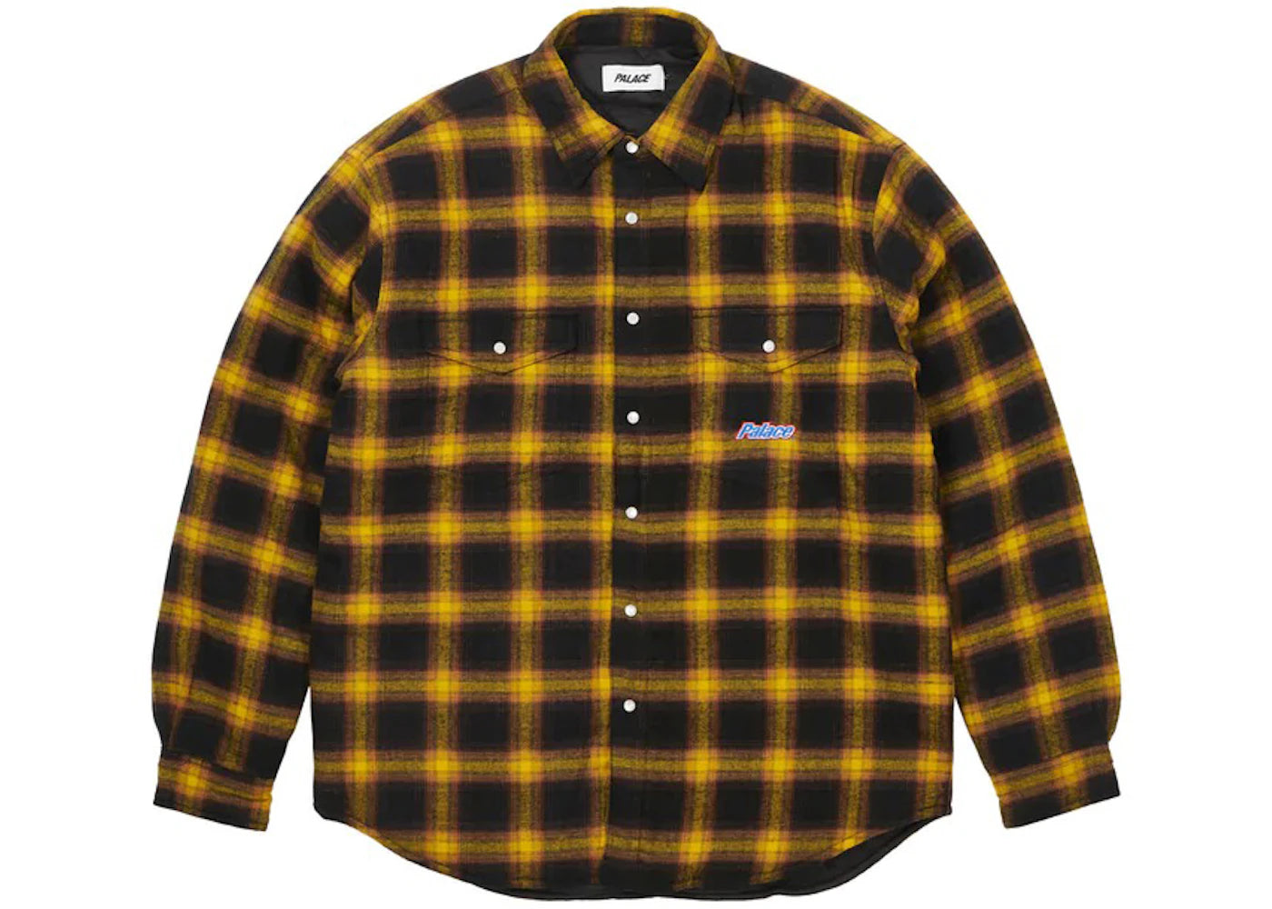 Palace Therma Yak Thinsulate Shirt Yellow