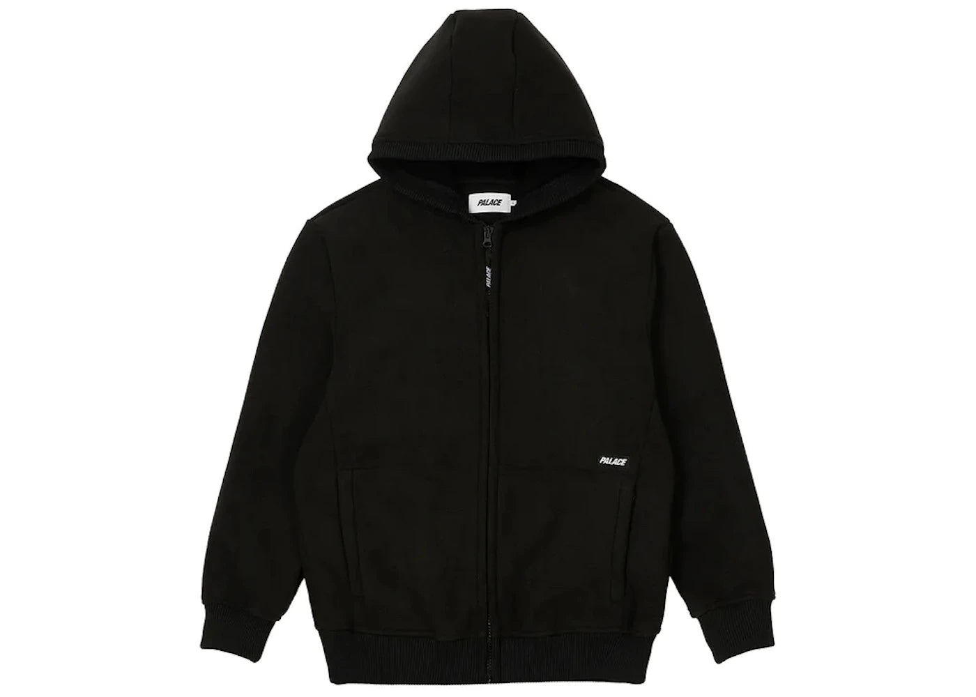 Palace Therma Zip Hood Black