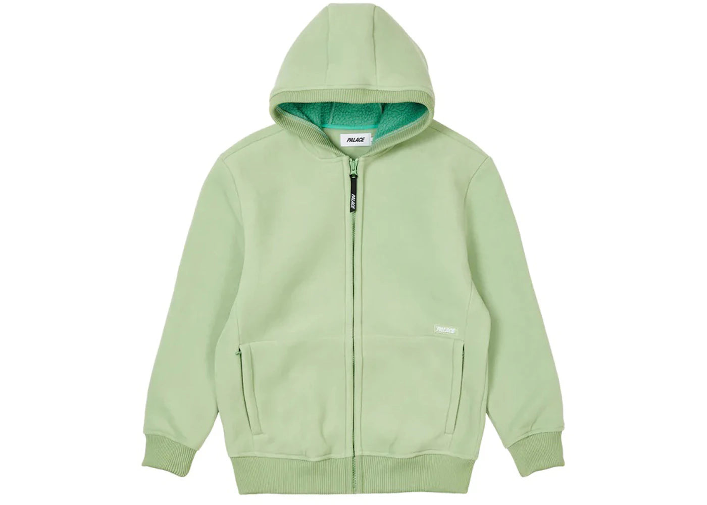 Palace Therma Zip Hood Green