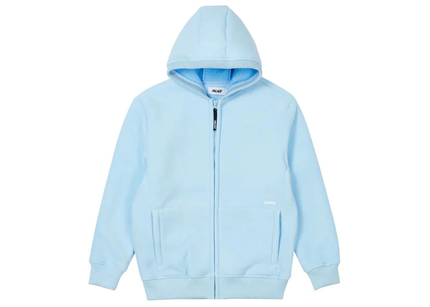 Palace Therma Zip Hood Light Blue