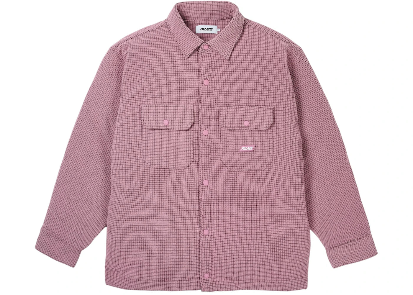 Palace Thermal Insulated Shirt Pink