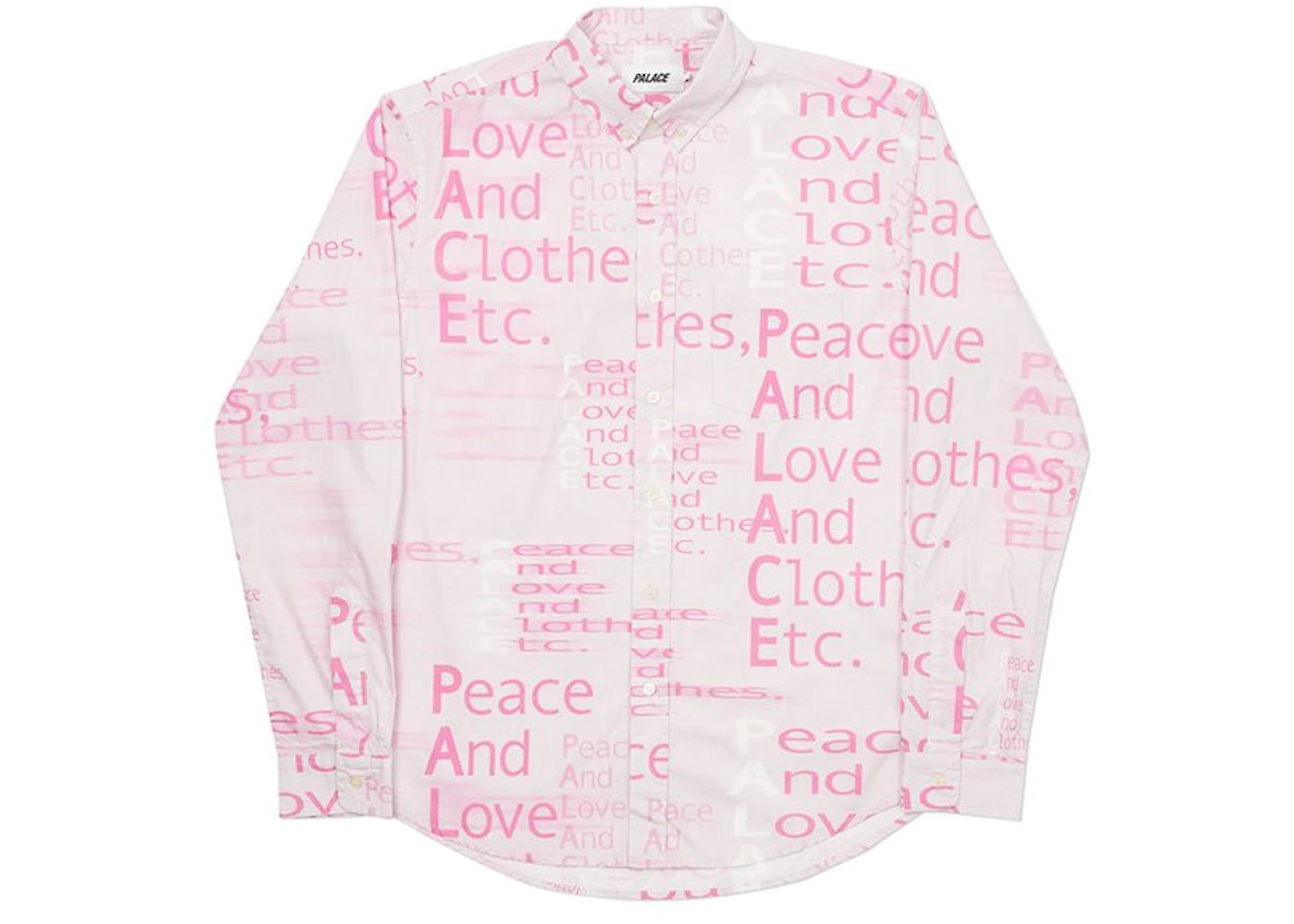 Palace This Is What Palace Stands For Shirt Pink