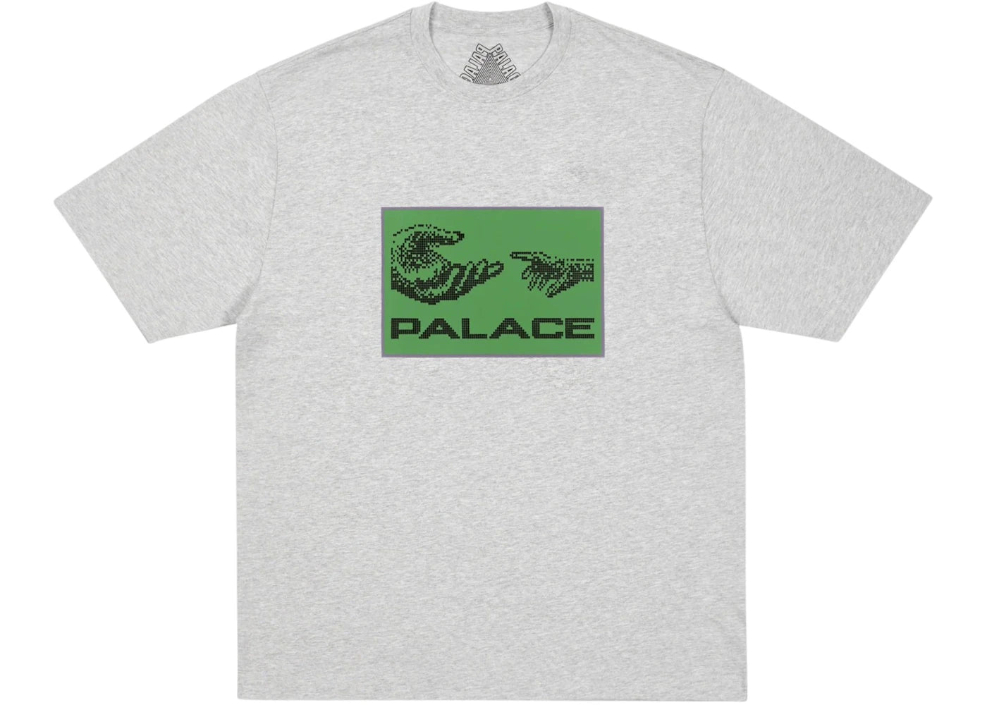 Palace Top Up T-Shirt Grey Marl