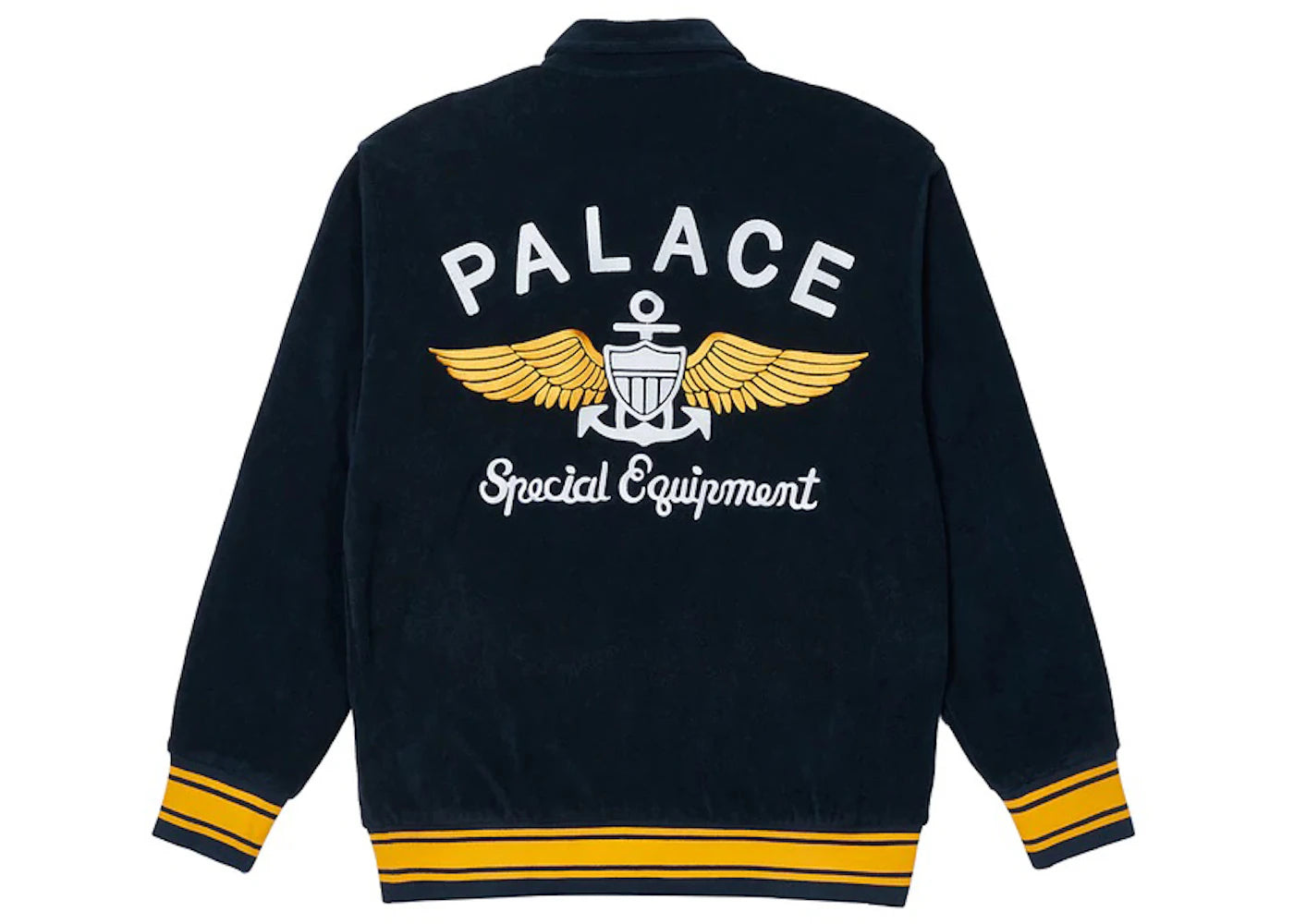 Palace Towelling Jacket Navy