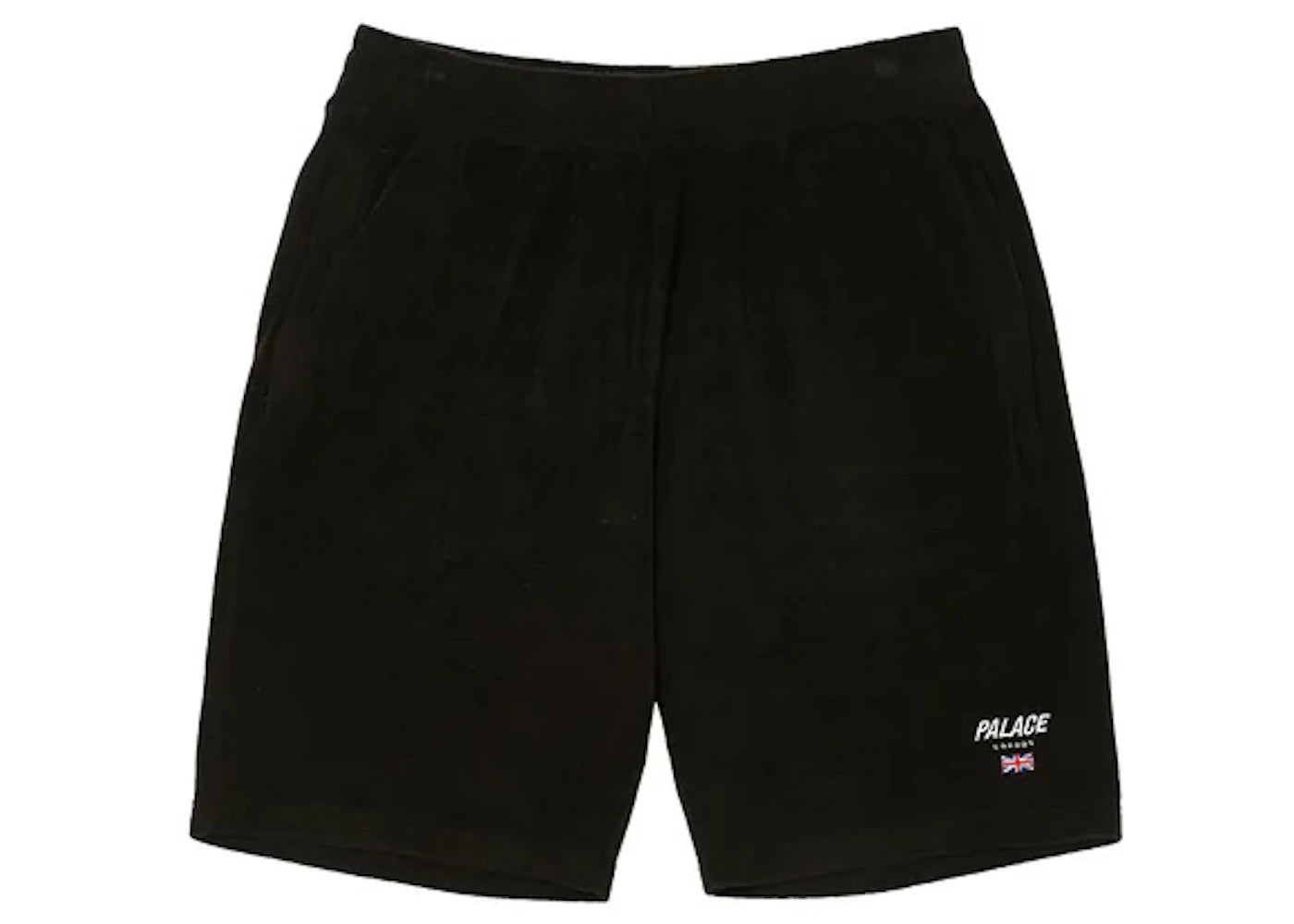 Palace Towelling Shorts Black