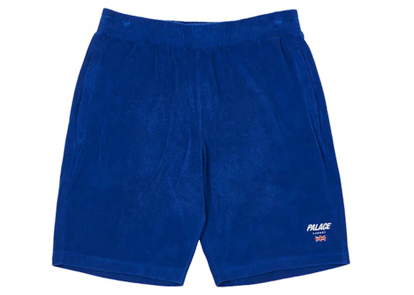 Palace Towelling Shorts Blue