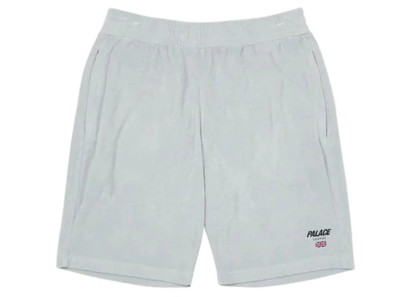 Palace Towelling Shorts Grey