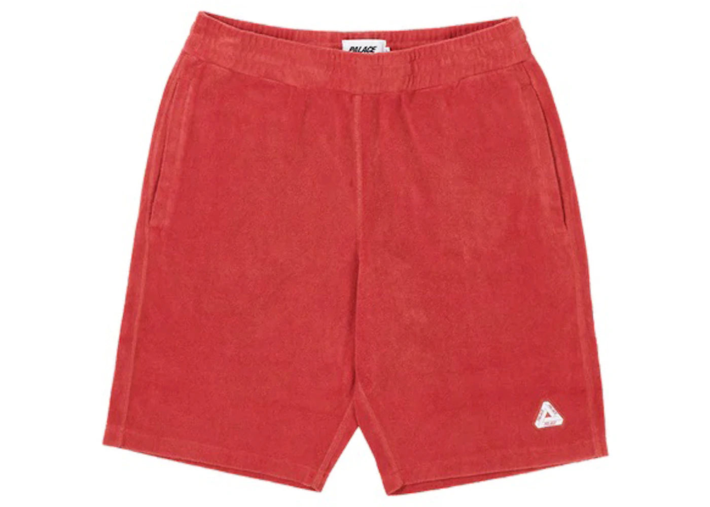 Palace Towelling Shorts Red