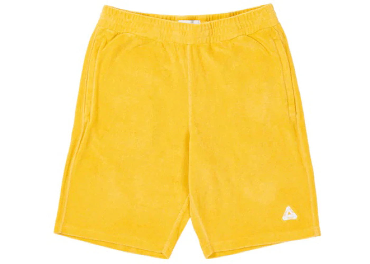 Palace Towelling Shorts Yellow