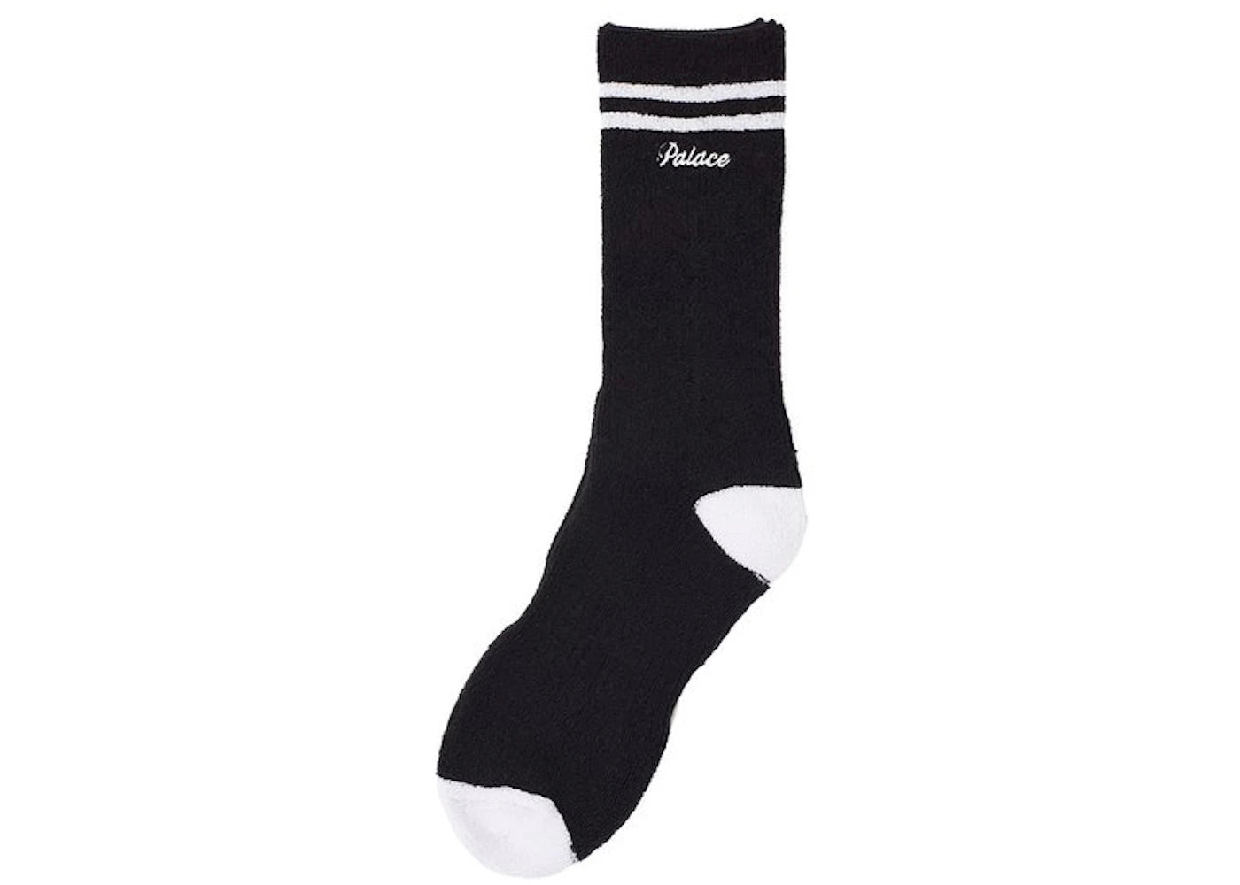 Palace Towelling Sock Black