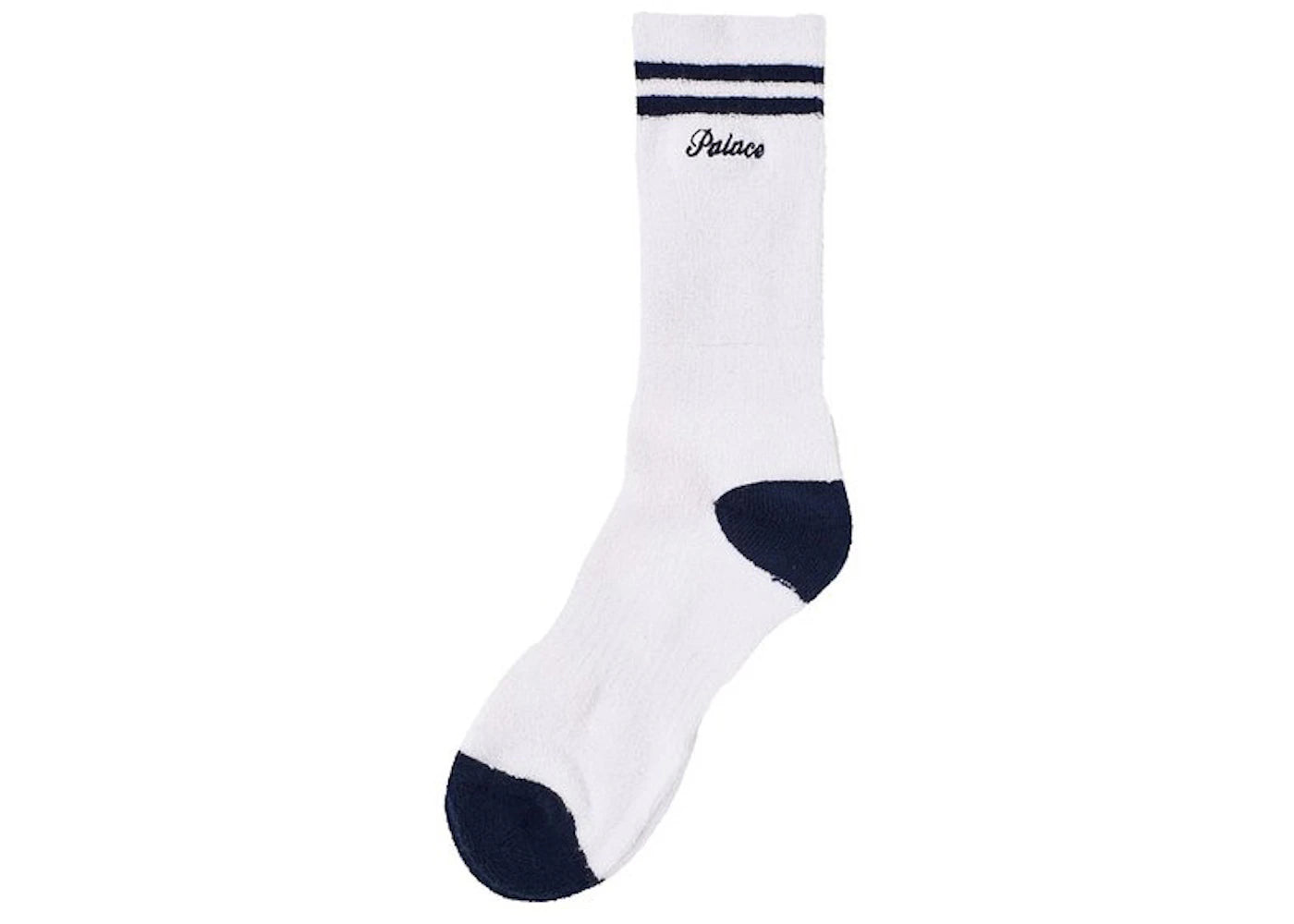 Palace Towelling Sock White