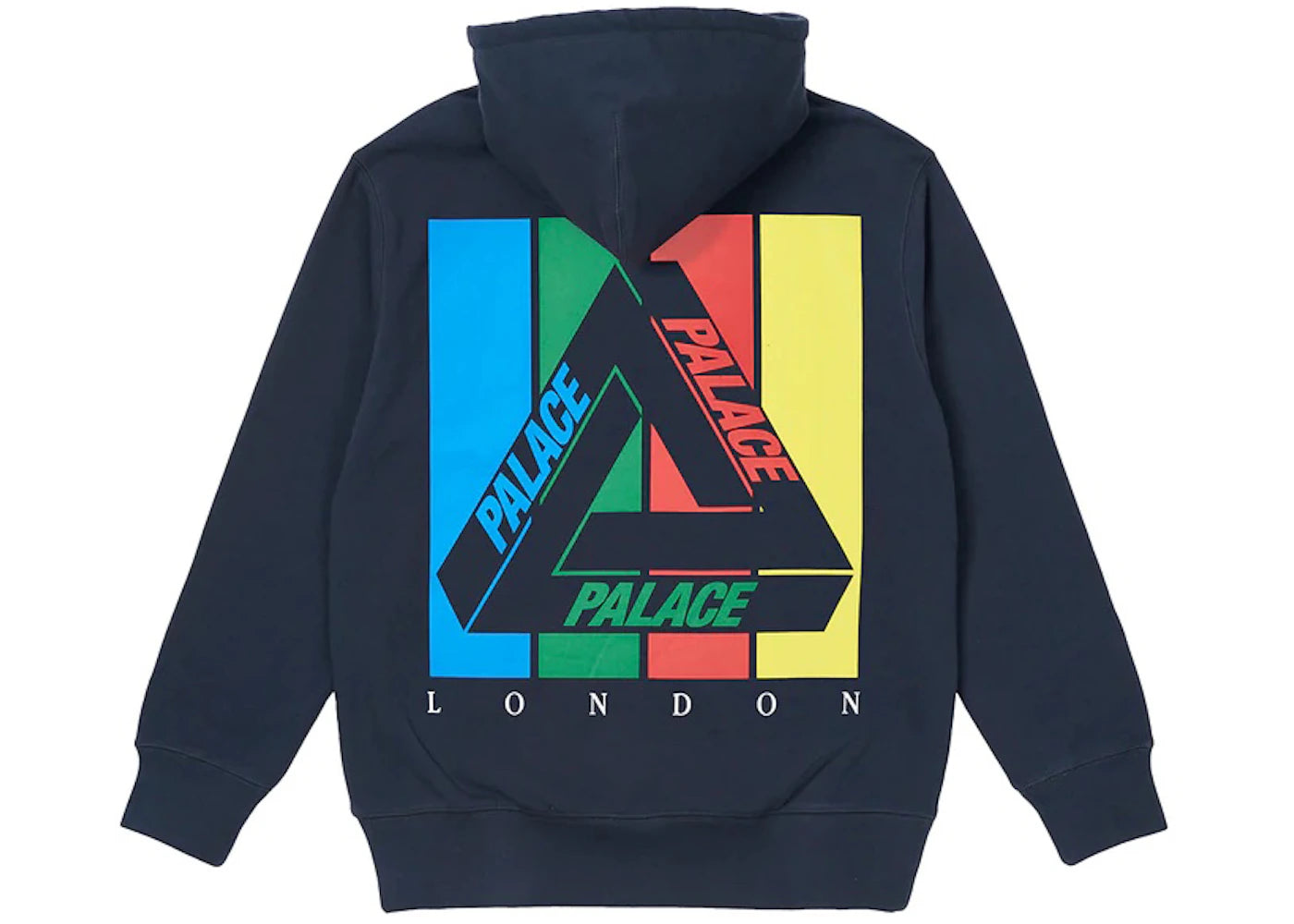 Palace Tre-Emb Hood Navy