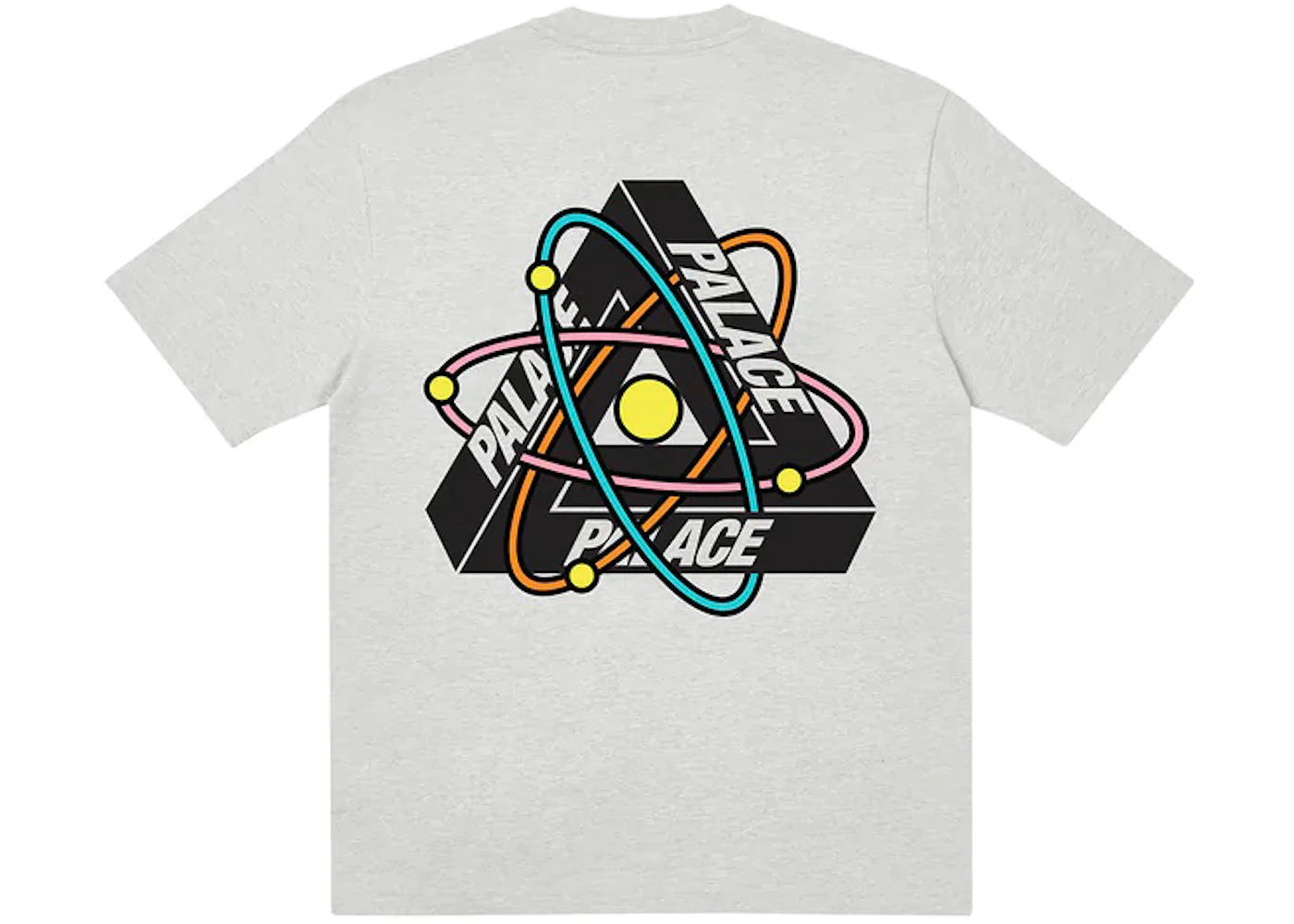 Palace Tri-Atom T-shirt Grey Marl