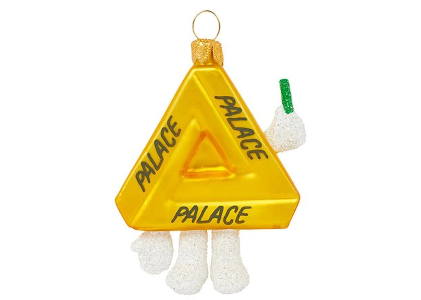 Palace Tri Bauble Yellow