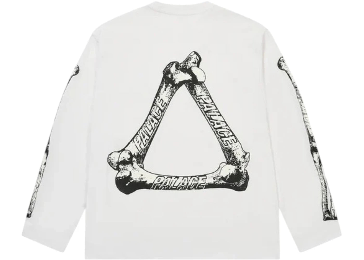Palace Tri-Bone Longsleeve White