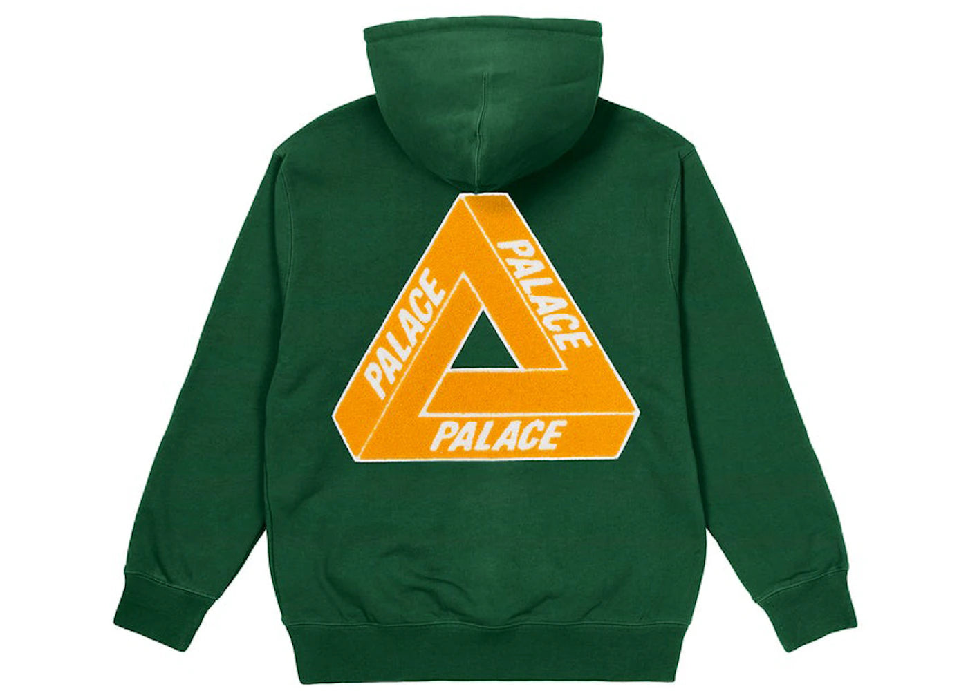 Palace Tri-Chenille Hood (FW21) Green