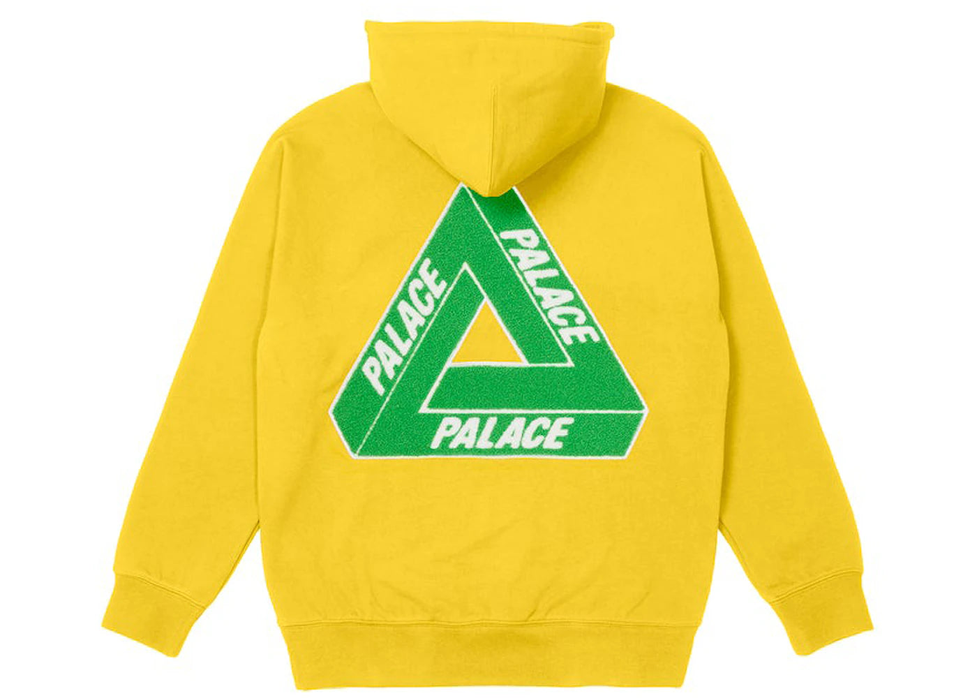 Palace Tri-Chenille Hood (FW21) Yellow