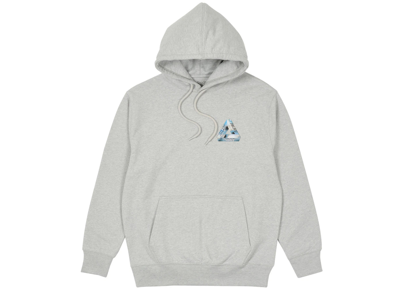 Palace Tri-Chrome Hood Grey Marl