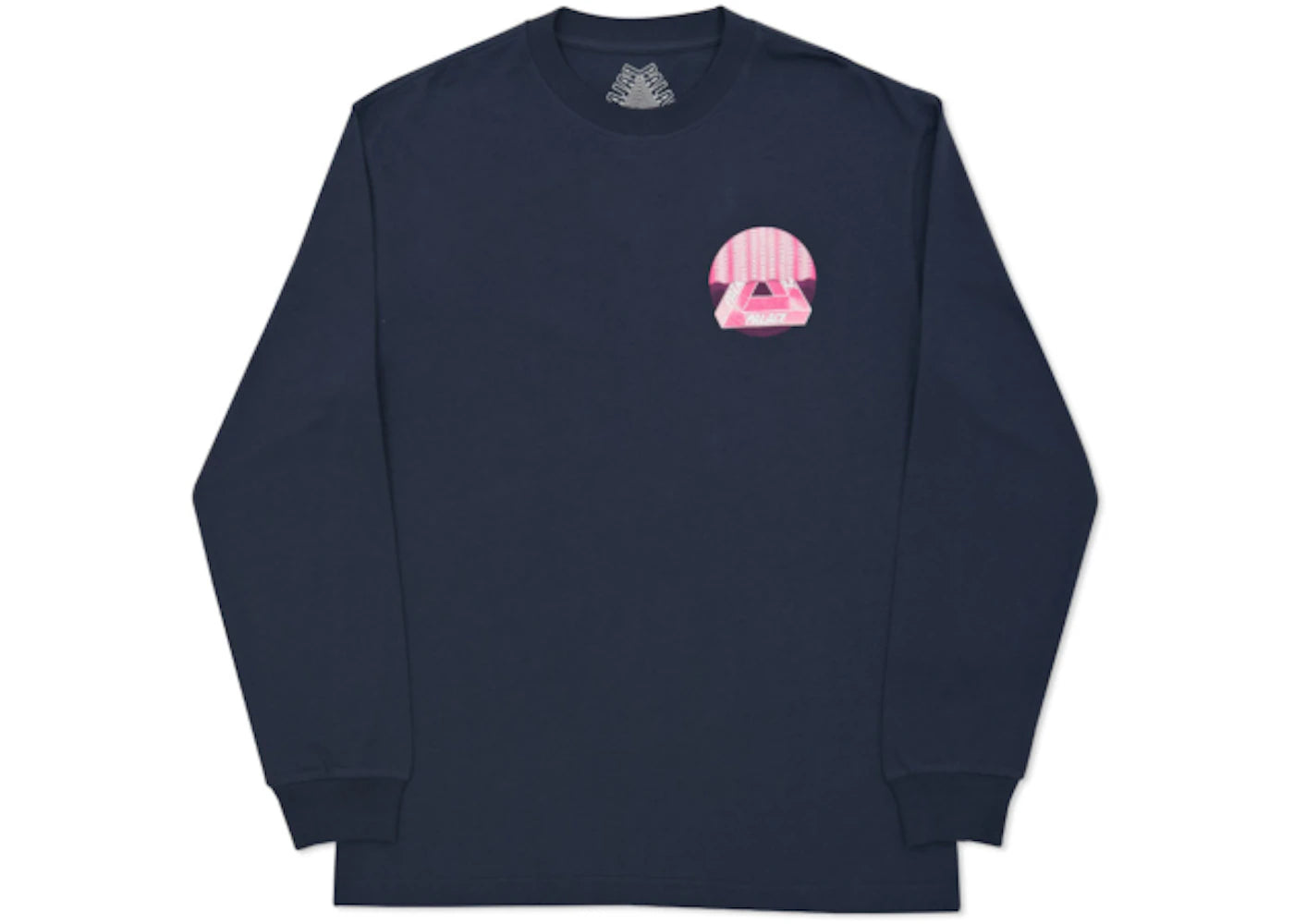 Palace Tri-Curtain Longsleeve Navy