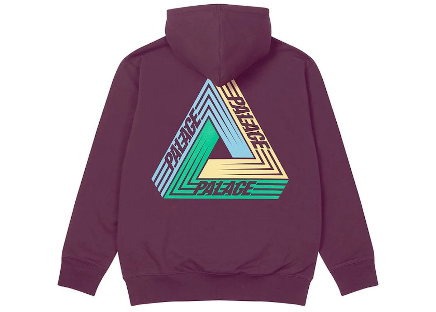 Palace Tri-Dart Hood Burgundy