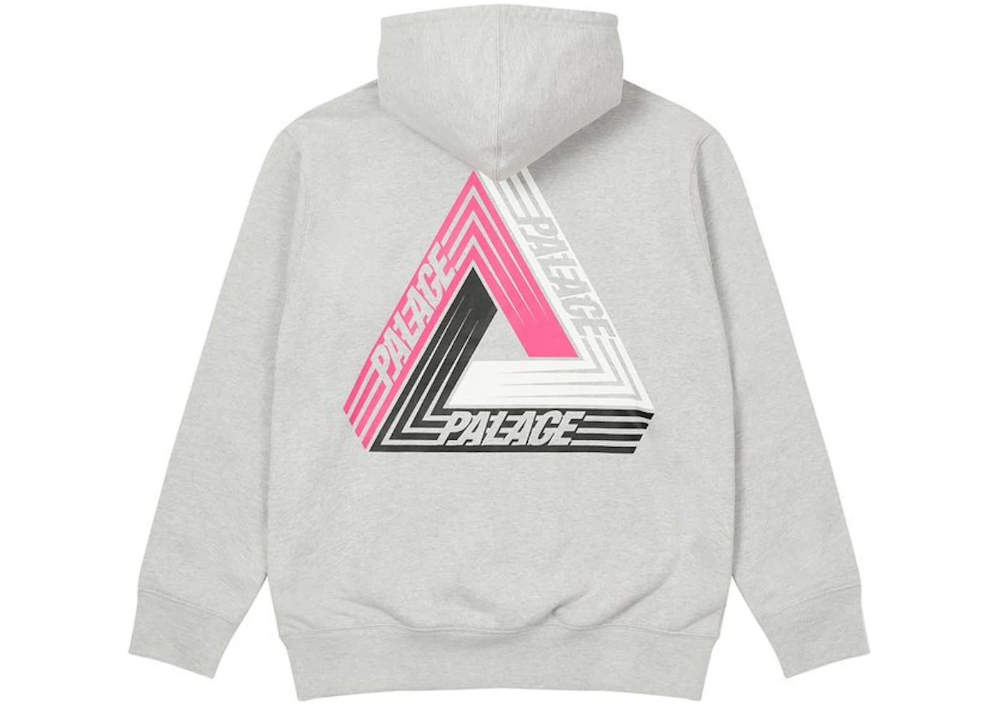 Palace Tri-Dart Hood Grey Marl