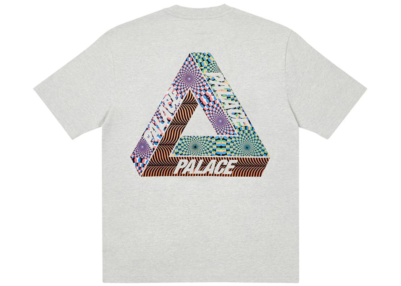 Palace Tri-Eye T-shirt Grey Marl
