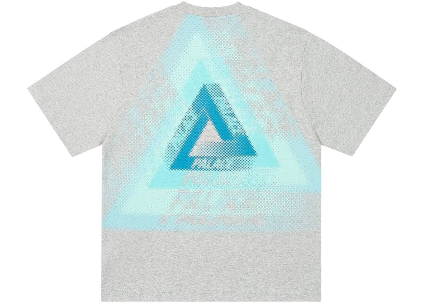 Palace Tri-Faded T-Shirt Grey Marl